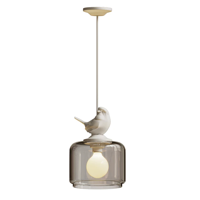 Hanging lamp provence bird pendant — Descargar