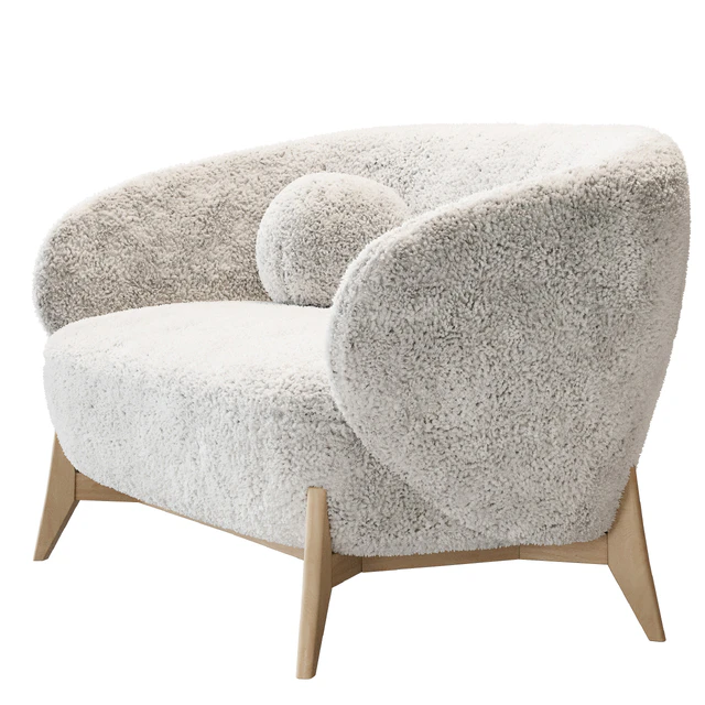 Sofa Tilar Cozy White — Descargar