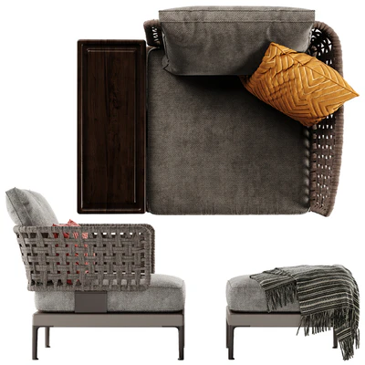 Minotti Patio armchair — Вид 3