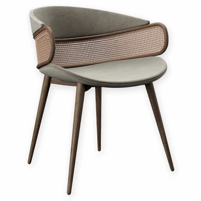 AlmaDeLuce Mudhif Dining Chair — Ver 3