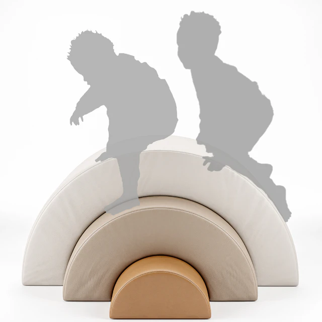 Детские игровые пуфы GATHRE   ARC PLAYSET - MILLET — Скачать