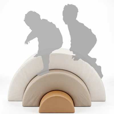 Детские игровые пуфы GATHRE   ARC PLAYSET - MILLET — Вид 4