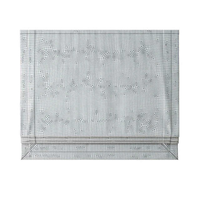 RH/ APPLIQUED FRAME COTTON CANVAS ROMAN SHADE — Скачать