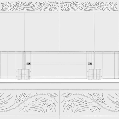 Decorative wall 3D panel 015 — Ver 2