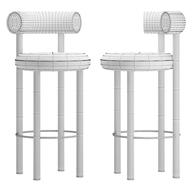 Tom Dixon fat Bar stool — Скачать
