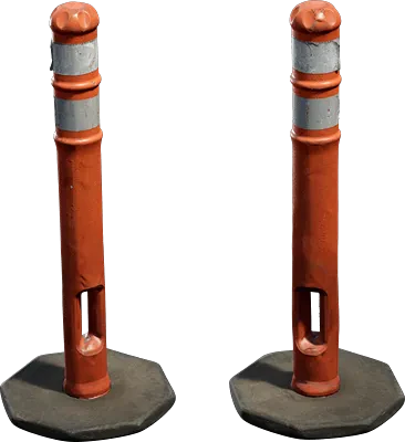 traffic delineator post 001 — Descargar