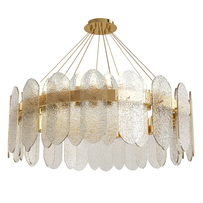 mirabelle blurry crystal modern chandelier — Ver 1