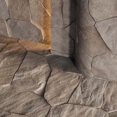 H71 Slate Stone Floor| PBR | 4K — Ver 3