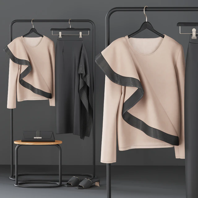Givenchy Bluse and Skirt Set — Descargar