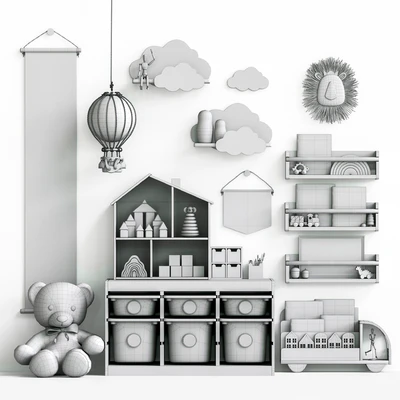 Toys, decor and furniture for the children's room 13 — Ver 4