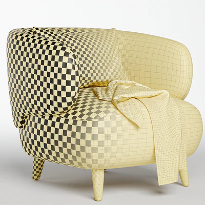 luisa fleece armchair — Ver 2