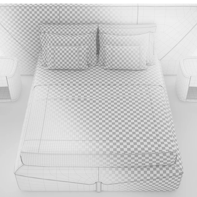 Visionnaire Bastian Bed — Скачать