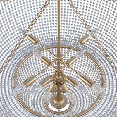 Jacqueline Two-Tier Chandelier in Hand-Rubbed An — Вид 2