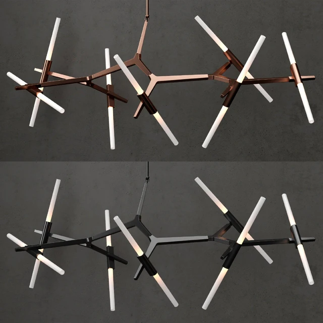 Chandelier Agnes 14 lights 4 colors — Descargar