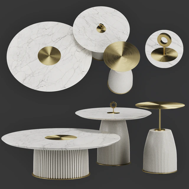 DIONE | Metal coffee table by  Paolo Castelli — Скачать