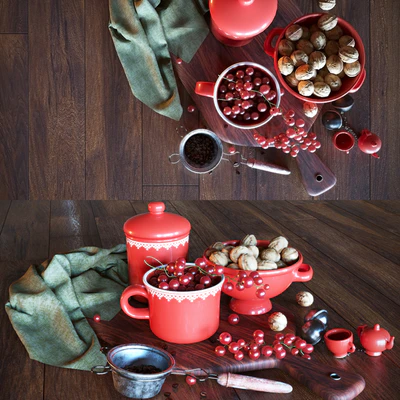 Still life with currants — Ver 2