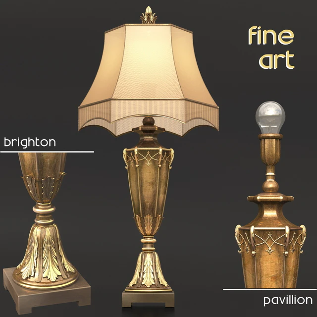 Лампа Brighton pavillion от Fine Art — Скачать