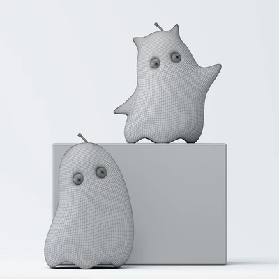 Cute Ghost — Вид 2