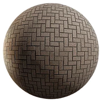 herringbone brick pavement 001 — Descargar
