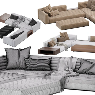 Minotti Roger Sofa — Ver 2