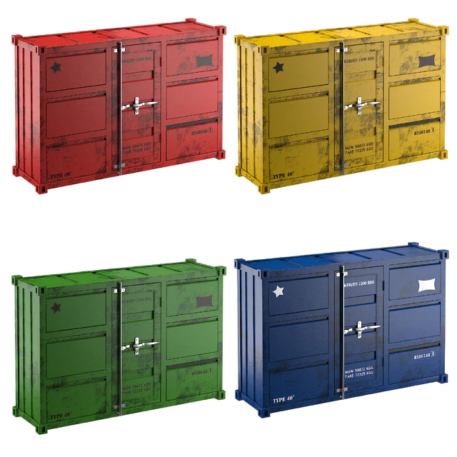 CARLINGUE Sea Container 4 colors — Descargar