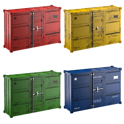 CARLINGUE Sea Container 4 colors — Ver 2