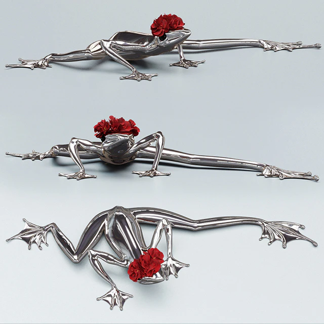 KARE / Deco Figurine Crazy Frog Chrome Big — Descargar
