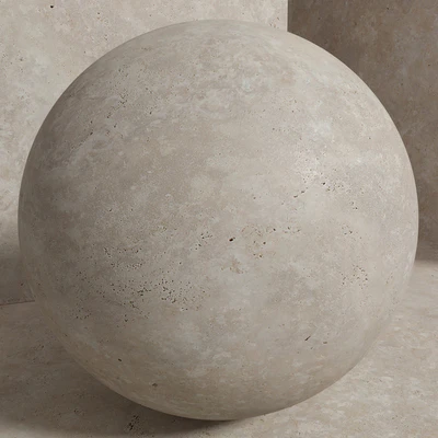 Material (seamless) - travertine plaster set 190 — Ver 3
