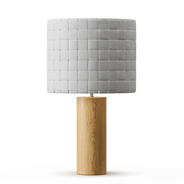 Shinola Parker Wood Table Lamp — Скачать