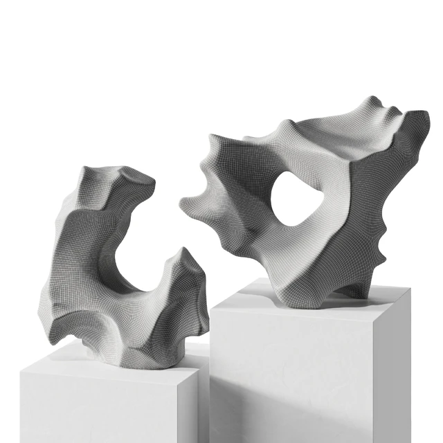 Abstract stone sculpture — Скачать
