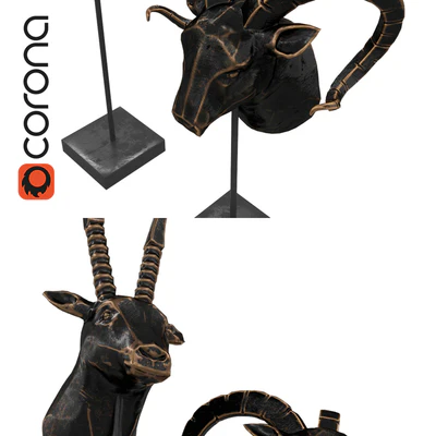Statuettes of antelope and ram — Ver 2