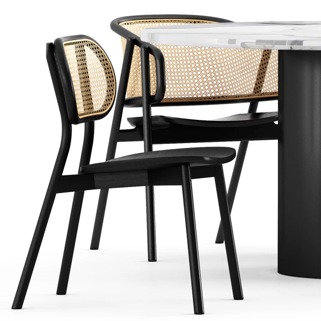 CANE ARMCHAIR - 01, CANE CHAIR - 03, e15 HIROKI — Descargar