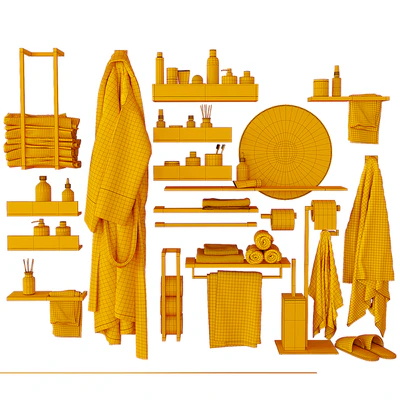 Decorative bathroom set 203 — Ver 2