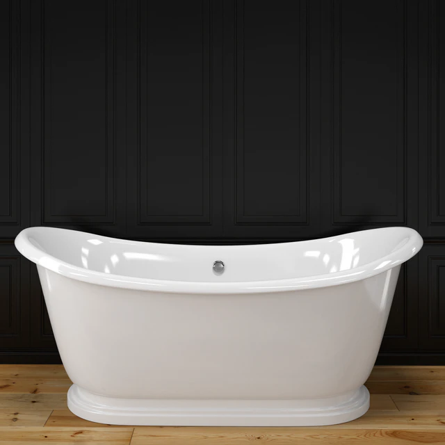 Alice bath + shower curtain + oval rail N2 — Descargar