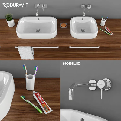 The washbasin DURAVIT Happy D.2 — Ver 2