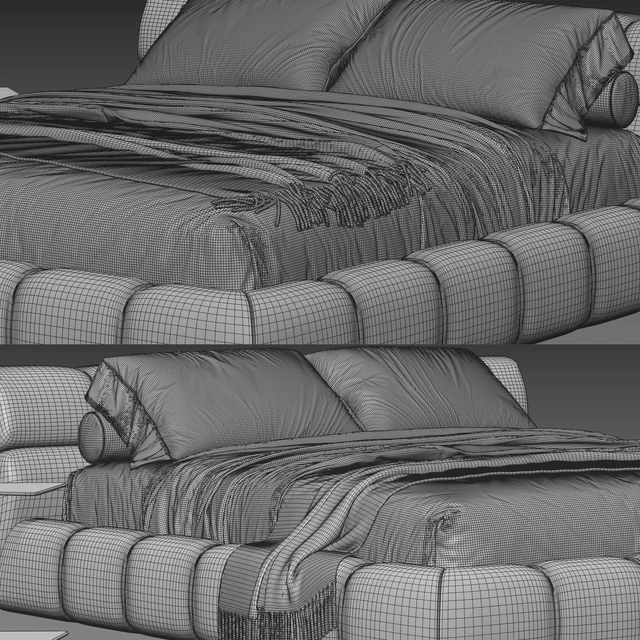B&B Italia Tufty Bed — Descargar
