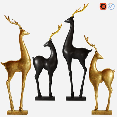 Deer statue — Ver 1