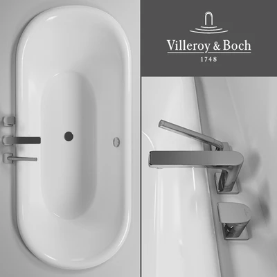 Bathtub Villeroy &amp; Boch Nexus — Descargar