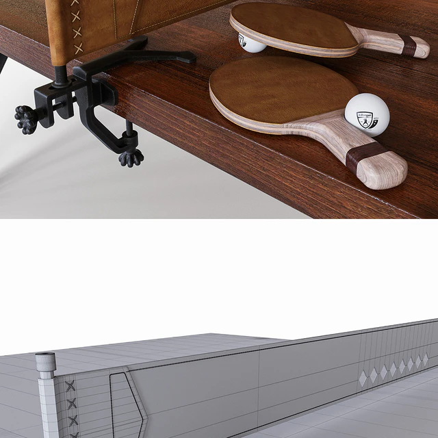 Стол для пинг понга PING PONG TABLE - BURNT UMBER — Скачать