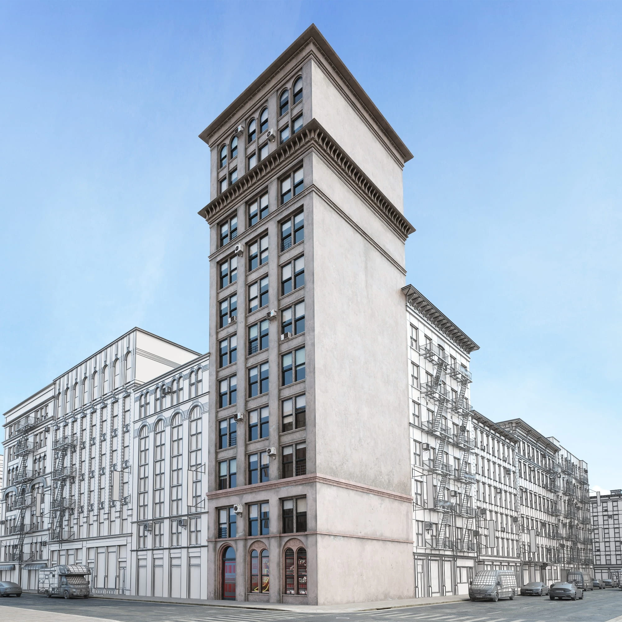 new york style buildings 040 — Скачать