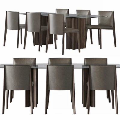 porada dining set v4 — Вид 1