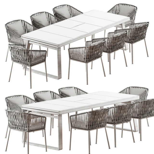 Kettal | BITTA dining table — Descargar