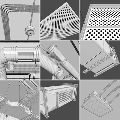 Decorative Ceiling Set 04 — Ver 2