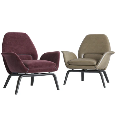 Gilliam Armchair Minotti — Вид 2