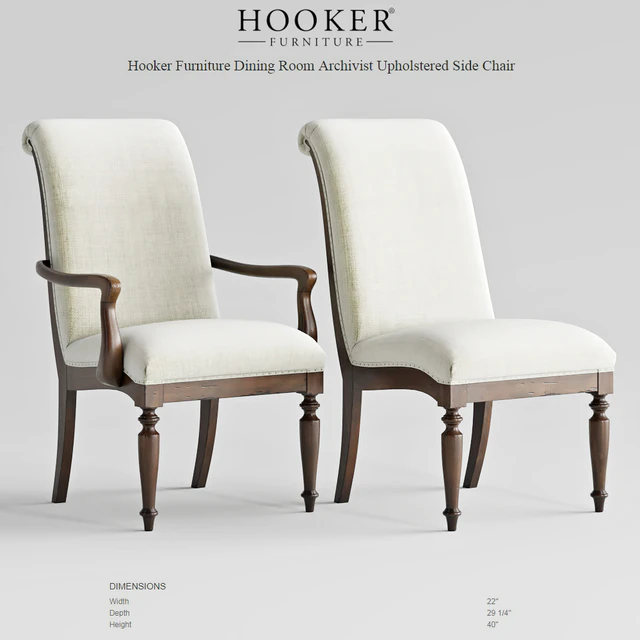 Hooker Furniture  Archivist Upholstered Chair — Скачать