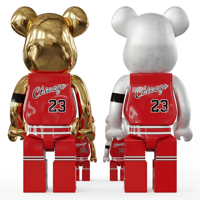 Bearbrick / basketball 23 Chicago Bulls — Descargar