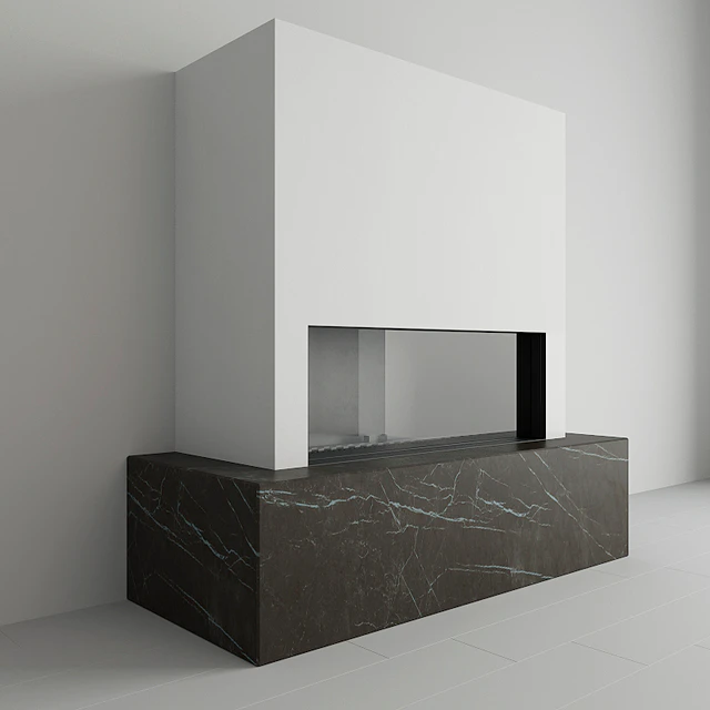 Kratki - Gas fireplace LEO 100 for natural gas — Скачать