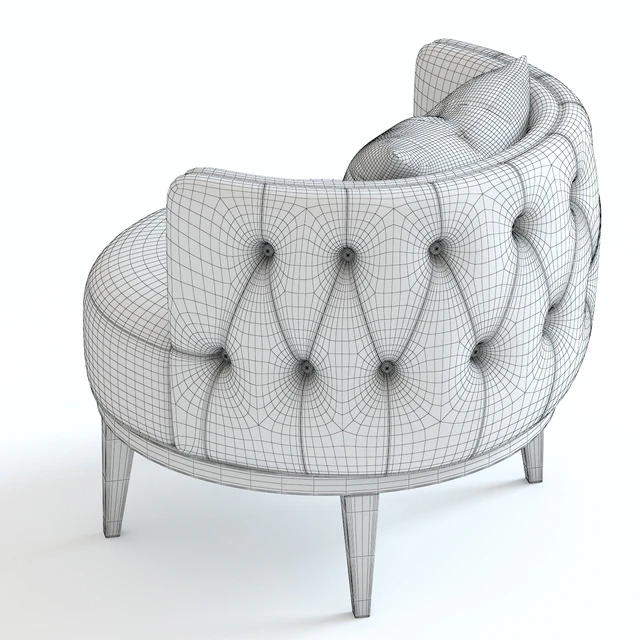 The Sofa & Chair Oscar Armchair — Descargar