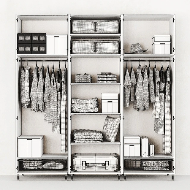 IKEA Combination Wardrobe OPHUS — Descargar