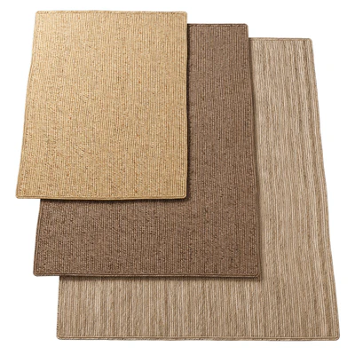 Natural Lengthwise Braided Jute Rug — Ver 1